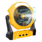 Ventilador Portable Brisa Y Fina Niebla Recargable Con Led