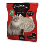 Areia Sanitária Para Gato - Gatozim 4kg - 100% Natural. Tipo Extra Fina