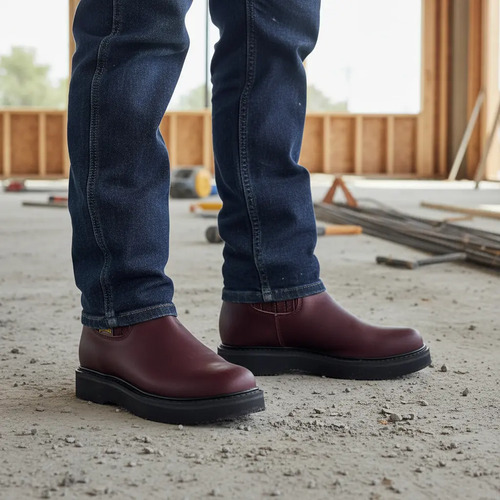 Botas Padilla Modelo 040 De Seguridad Piel Napa Miel