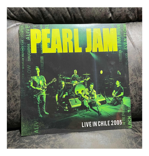 Vinilo Pearl Jam Live In Chile 2005 Nuevo Sellado