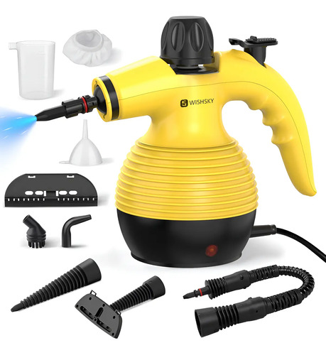 Limpiador Vapor Alta 10pzs Temperatura Pistola Hogar Y Auto
