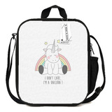 Bolsa De Comida Periférica Con Forma De Unicornio, Bandolera