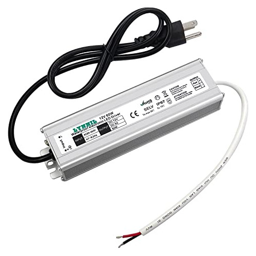 Driver Led 60w 12v Impermeable Ip67 Fuente De Alimentac...