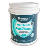 Membrana Con Poliuretano Techos Sinteplast Construccion 20kg Color Blanco