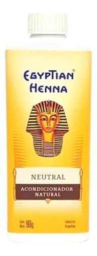 Tintura Natural En Polvo Henna Egyptian Sin Amoniaco 90 Grs