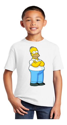 Camisa Do Simpsons Infantil Criança Camisa Do Simpsons Hd