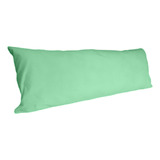 Travesseiro De Corpo Xuxão 140x50 Comprido Cheio Happy Line Cor Verde-claro