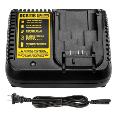 Cargador Para Batería Dewalt 12v\u002F20v Max Lithium Ion Dcb118 | Meses sin interés