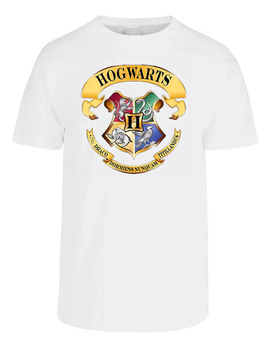 Camisetas Harry Potter Escudo Hogwarts Grandes Diseños
