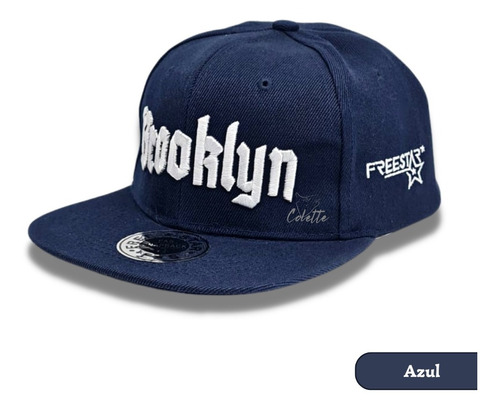 Gorra Snapback Trucker Brooklyn Visera Plana Colores Varios