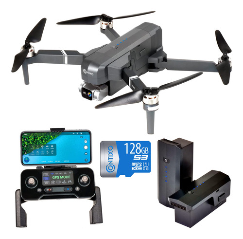 Contixo Drone 4k Uhd Con Gps Para Adultos Y Ninos, Cardan Au