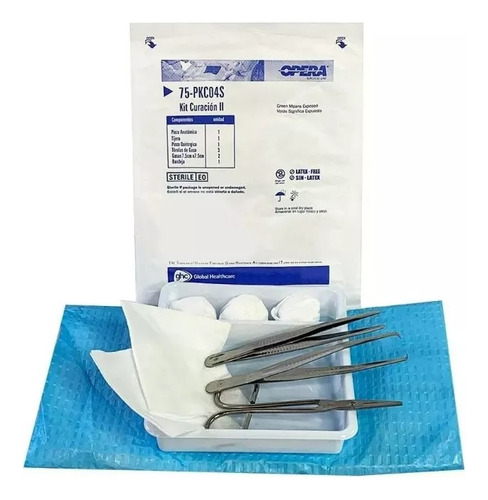 Kit Curacion 2 Pinzas Marca Opera