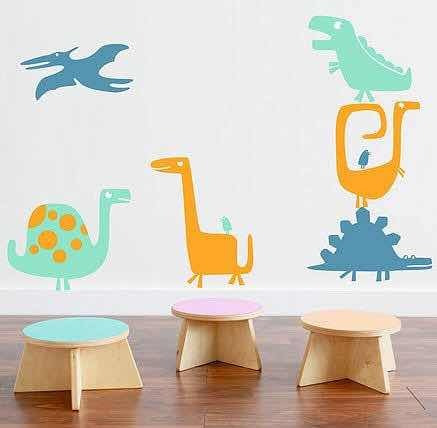 Dinosaurios Decorativos Para Cuarto Infantil