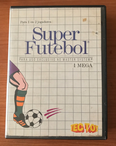 Super Futebol Original Master System Tec Toy 