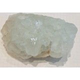Mineral  Drusa Cristales De Fluorita Verde Aguamarina Cubica