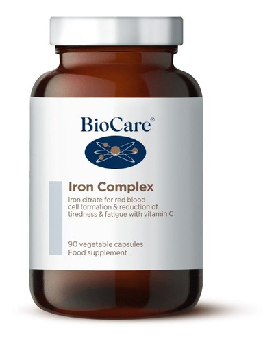 Biocare Iron Complex Complejo Hierro Anemia Globulos Rojos