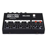 Consola Mixer 4 Canales Sonido Efectos Audio Moon Mdj400