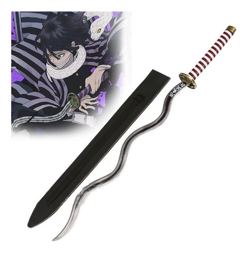 Espada Demon Slayer Obanai Iguro Kimetsu No Yaiba Serpentes