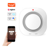 Detector Humo Inalámbrico Zigbee Tuya 360° Alerta Gas