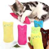 Juguete Para Gato Peluche Con Catnip Sonoro Muy Divertido