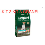 Kit 3 Kg Ração A Granel Golden Seleção Natural Mini Adulto