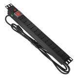 Pdu Rackeable Zapatilla Electrica 12 Enchufes Cable 3 Mt 19 