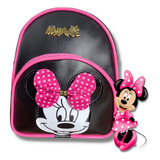 Mochilinha Bolsinha Minnie Infantil Menina Pequena Escolar