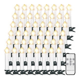 48 Velas Led Para Arbol De Navidad Con Clips Sin Velas De Na