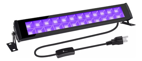 Barra Doble 72w Led Uv Ultra Violeta Fluor 