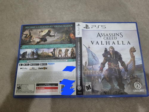 Assassin's Creed Valhalla Ps5 Físico Usado