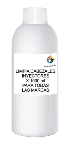 Limpia Cabezales 1000cc Litro Inkjet Todas Las Marcas 