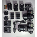 2 Cameras Dslr Nikon D7100 + 3 Lentes 1.8 