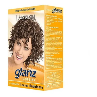 Loción Ondulante Rizos Permanentes Glanz Con Lanolina Loquay | MercadoLibre