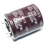 Capacitor Electrolítico Nippon Chemi-con 220uf 400v Pack X 5