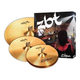 Set Platillos Zildjian Zbts3p-9 Hh13, Crash14, Crash Ride18.