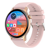 Reloj Inteligente Mujer Smartwatch Llamada Hk85 Rose Gold