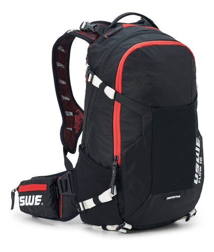 Mochila Mtb/moto Flow 16 Carbon Negro Uswe Original