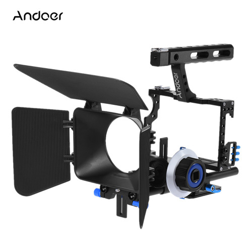 Funda De Aluminio Para Cámara C5 Y Videocámara Andoer Focus