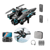 S4s Drone Com Camera Drone Profissional Mini Drone+2 Bateria