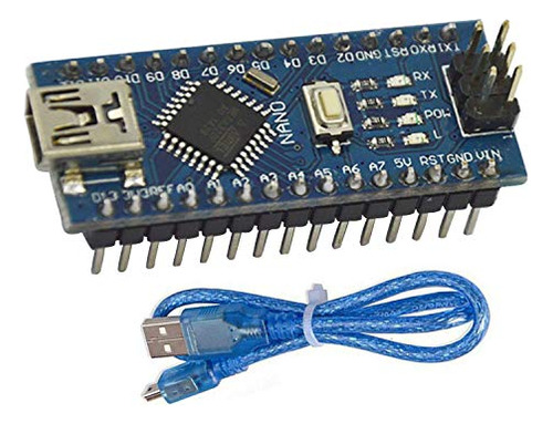 Mini Nano V3.0 Atmega328p Tarjeta De Microcontrolador Con Ca