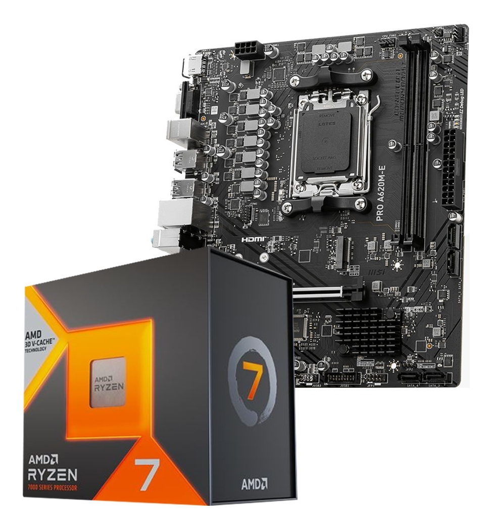 Combo Actualizacion Ddr5 Ryzen 7 8700g + A620m Am5