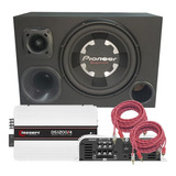 Caixa Trio Pioneer Cara Preta St200 + D200 Taramps Ds 1200.4