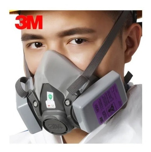 Respirador Medio Rostro 3m, C/filtro 7093  Envio Gratis 