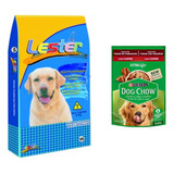 Ração Lester Cães Adultos 15kg + Brinde