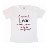 Camiseta Estampada Zodíaco Signo Leão