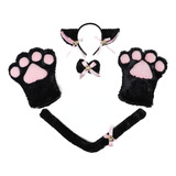 Lindo Gato Cosplay Accesorios Orejas De Gato Aro De Gato Gua