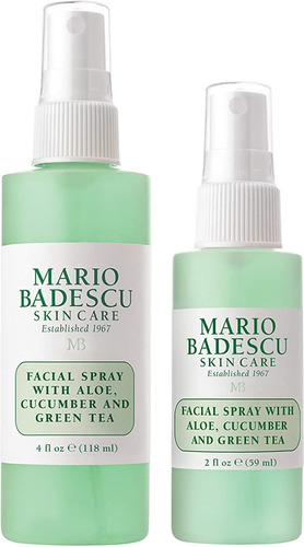 Mario Badescu Te Verde Aloe Pepino Duo Original Tonico Refre