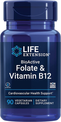 Methyl Folate Con B12 Mejor Que Ácido Fólico 90 Días Sin Sabor