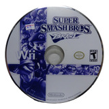 Só Cd Jogo Super Smash Bros Brawl Nintendo Wii Original