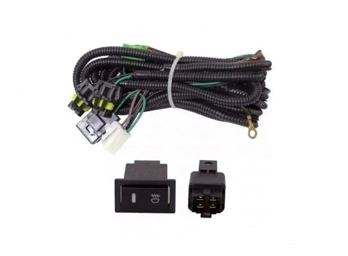 Kit Cable Instalacion Neblineros Barra Led Ramal Boton Univ